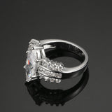 Odette Mercer Ring | White Gold