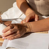 Isabella Vernetta bracelet set | White Gold