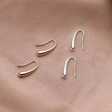 Antique Drop Gold & Silver Earrings | White Gold