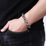 Riven Knox Bracelet | White Gold