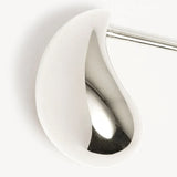 Mato Drop Earrings | White Gold