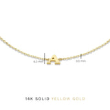 Vita Signa Initial Bracelet | Gold