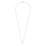 Cléa Stone Necklace | White Gold