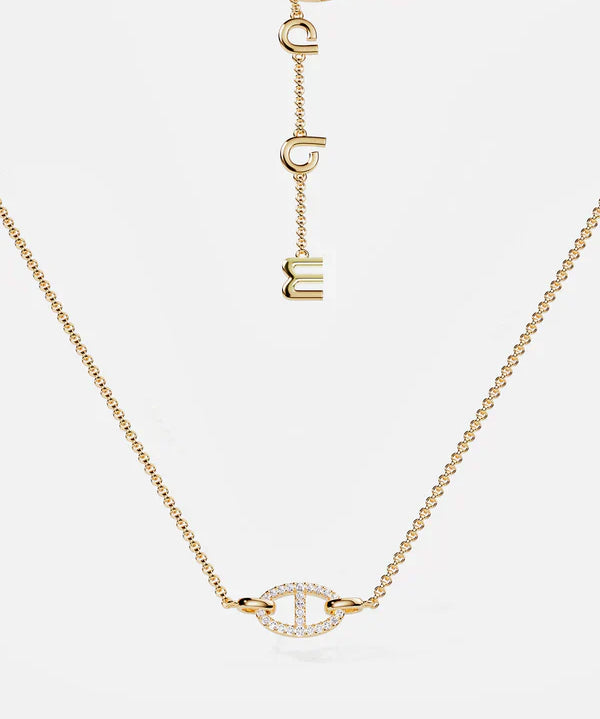Isla Marina Necklace | White Gold