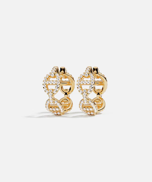 Isla Marina Earring | White Gold